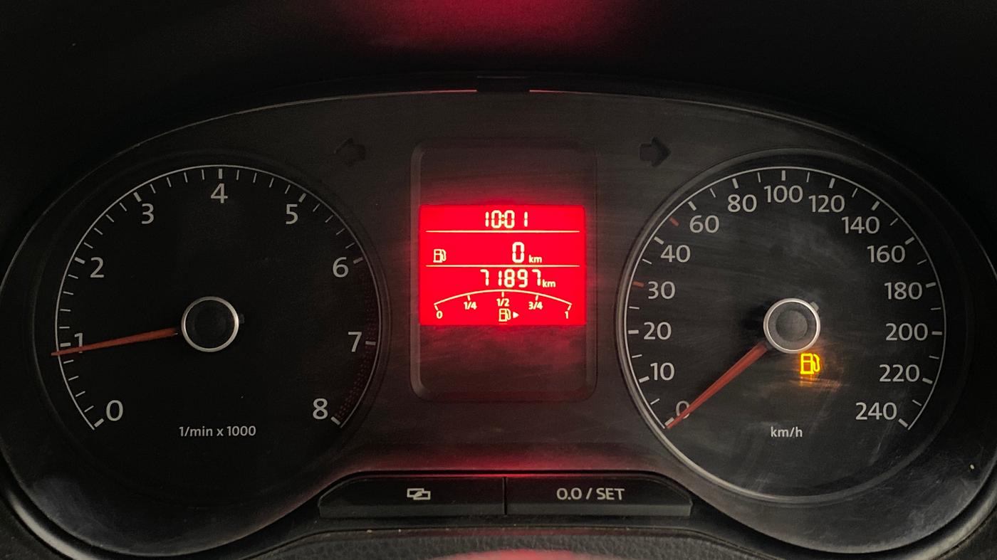 2014 Volkswagen Polo HIGHLINE1.2L, Petrol, Manual, 71,885 km, Odometer Image
