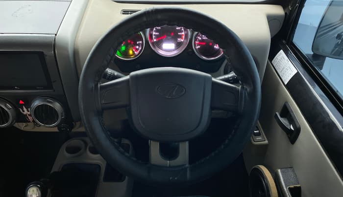 2018 Mahindra Thar CRDE 4X4 AC, Diesel, Manual, 66,703 km, Steering Wheel Close Up