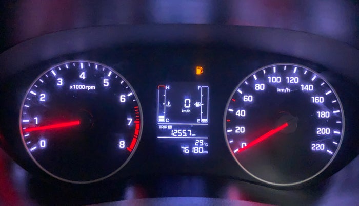 2018 Hyundai Elite i20 ASTA 1.2 DUAL TONE, CNG, Manual, 76,490 km, Odometer Image