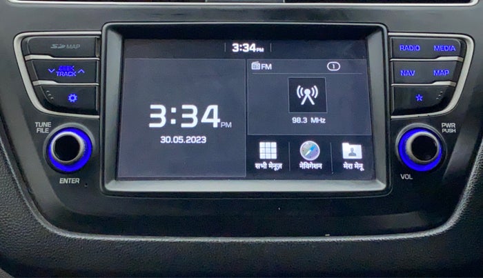 2018 Hyundai Elite i20 ASTA 1.2 DUAL TONE, CNG, Manual, 76,490 km, Infotainment System