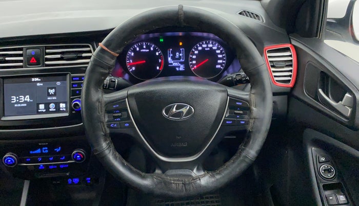 2018 Hyundai Elite i20 ASTA 1.2 DUAL TONE, CNG, Manual, 76,490 km, Steering Wheel Close Up