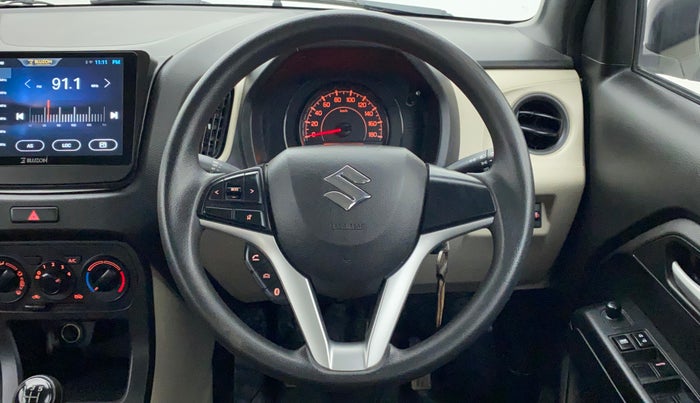 2020 Maruti New Wagon-R VXI 1.2, Petrol, Manual, 25,173 km, Steering Wheel Close Up