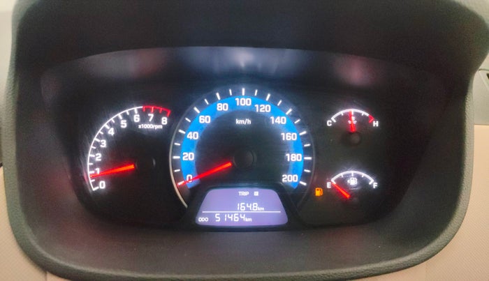 2014 Hyundai Xcent BASE 1.2, Petrol, Manual, 51,457 km, Odometer Image