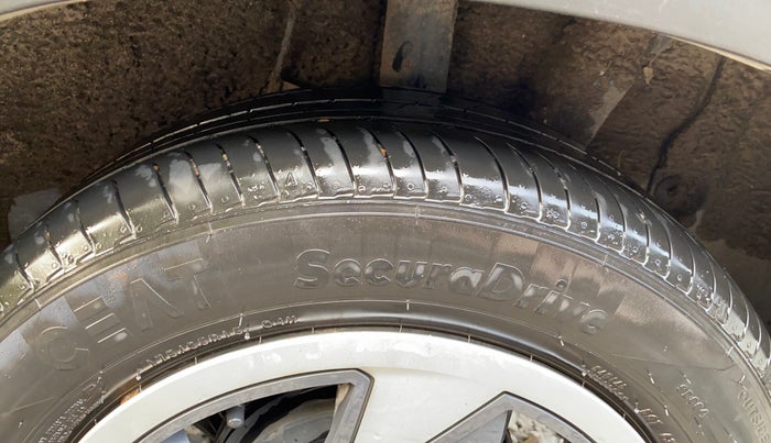 2023 Hyundai EXTER  SX 1.2 AMT, Petrol, Automatic, 14,684 km, Left Rear Tyre Tread