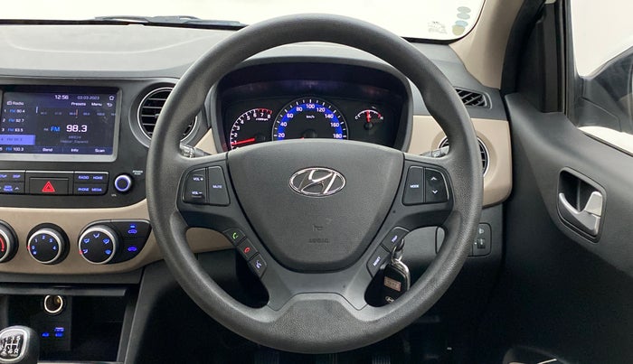 2018 Hyundai Xcent SX 1.2, Petrol, Manual, 27,896 km, Steering Wheel Close Up