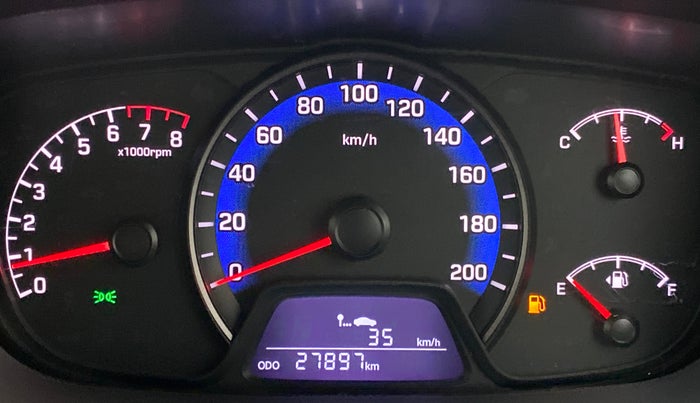 2018 Hyundai Xcent SX 1.2, Petrol, Manual, 27,896 km, Odometer Image