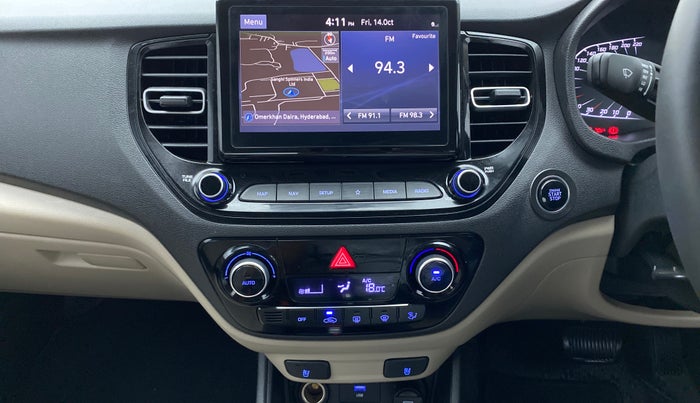 2021 Hyundai Verna SX(O) PETROL AT, Petrol, Automatic, 8,216 km, Air Conditioner