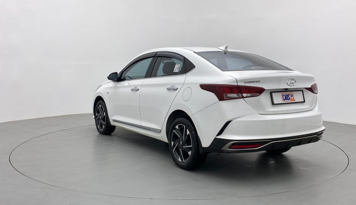 2021 Hyundai Verna SX(O) PETROL AT, Petrol, Automatic, 8,216 km, Left Back Diagonal