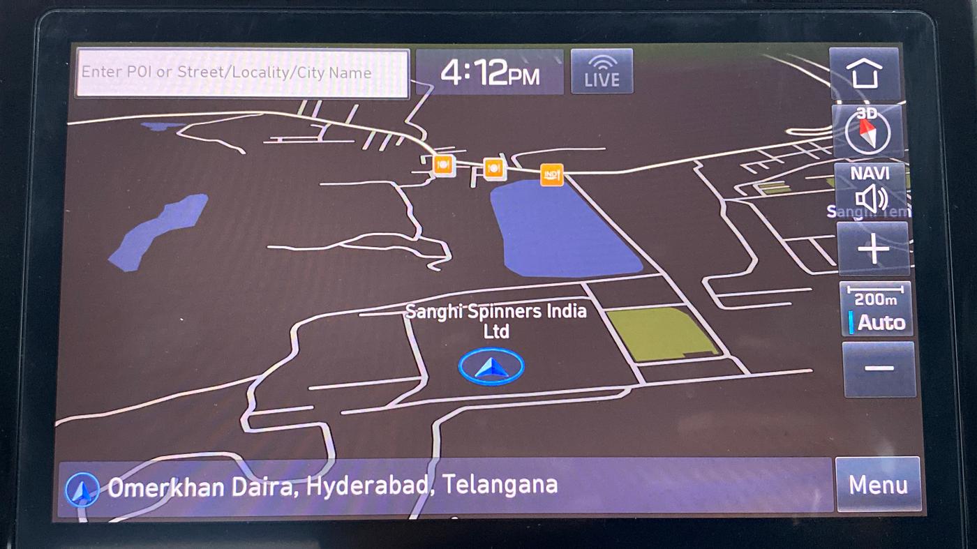 2021 Hyundai Verna SX(O) PETROL AT, Petrol, Automatic, 8,216 km, Navigation System
