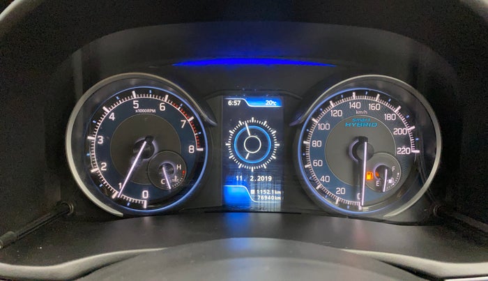 2020 Maruti XL6 ZETA MT, Petrol, Manual, 76,939 km, Odometer Image