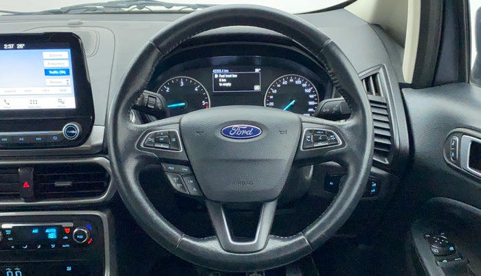 2019 Ford Ecosport TITANIUM + 1.5L DIESEL, Diesel, Manual, 42,626 km, Steering Wheel Close Up