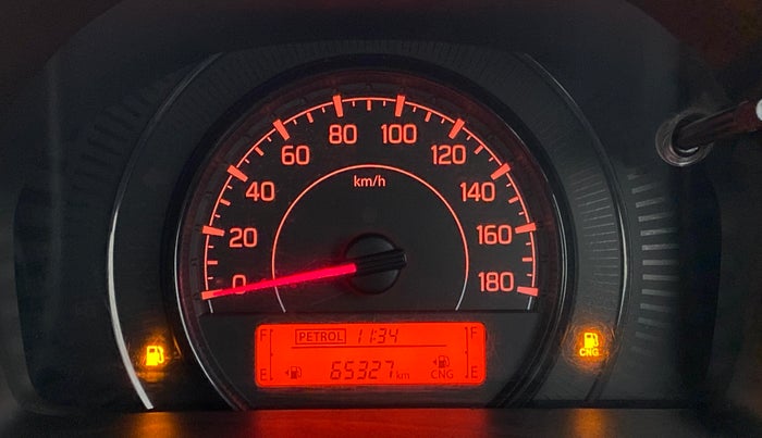 2019 Maruti New Wagon-R 1.0 Lxi (o) cng, CNG, Manual, Odometer Image