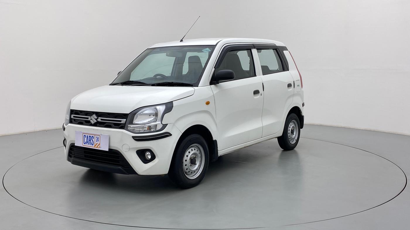2019 Maruti New Wagon-R 1.0 Lxi (o) cng, CNG, Manual, Left Front Diagonal