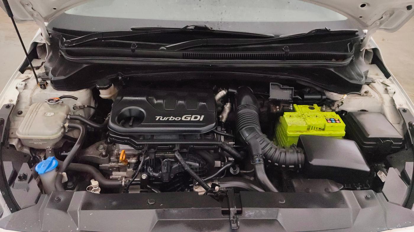 2021 Hyundai NEW I20 ASTA (O) 1.0 TURBO GDI DCT, Petrol, Automatic, 71,426 km, Engine View