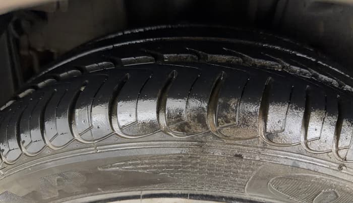 2017 Tata Tiago XZ PETROL, Petrol, Manual, 60,744 km, Right Rear Tyre Tread