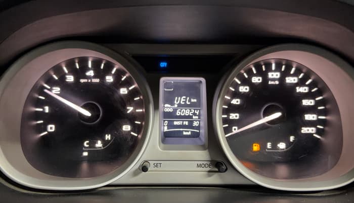 2017 Tata Tiago XZ PETROL, Petrol, Manual, 60,744 km, Odometer Image