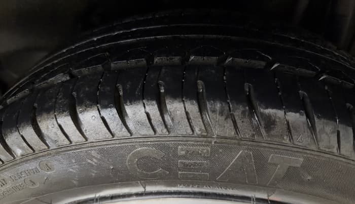 2017 Tata Tiago XZ PETROL, Petrol, Manual, 60,744 km, Left Rear Tyre Tread