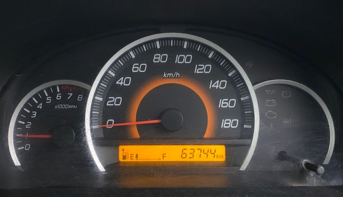 2015 Maruti Wagon R 1.0 VXI, CNG, Manual, 63,744 km, Odometer Image