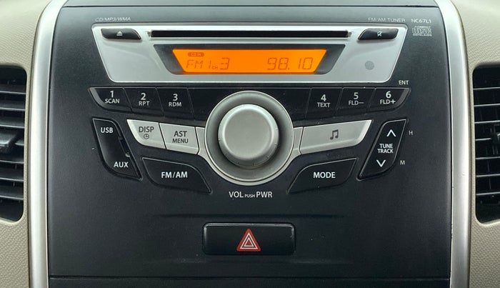 2015 Maruti Wagon R 1.0 VXI, CNG, Manual, 63,744 km, Infotainment System