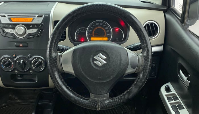 2015 Maruti Wagon R 1.0 VXI, CNG, Manual, 63,744 km, Steering Wheel Close Up