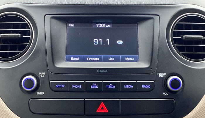 2018 Hyundai Grand i10 MAGNA AT 1.2 KAPPA VTVT, Petrol, Automatic, 38,454 km, Infotainment System