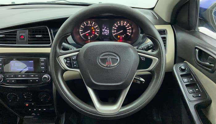 2014 Tata Zest XMS RT, Petrol, Manual, 72,212 km, Steering Wheel Close-up