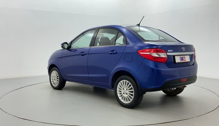 2014 Tata Zest XMS RT, Petrol, Manual, 72,212 km, Left Back Diagonal (45- Degree) View