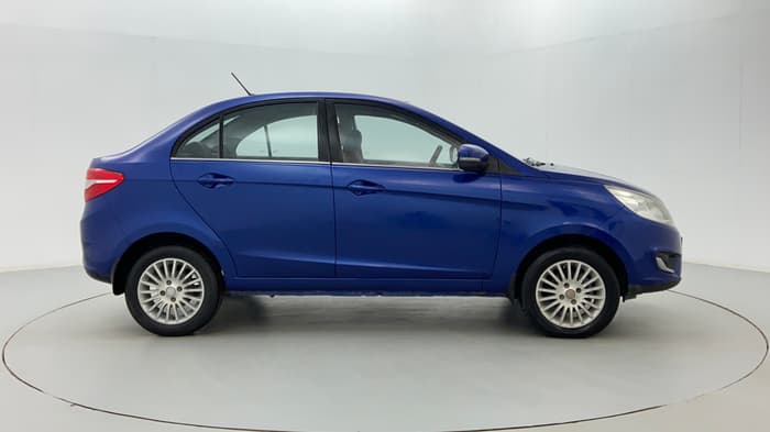 2014 Tata Zest XMS RT, Petrol, Manual, 72,212 km, Right Side View