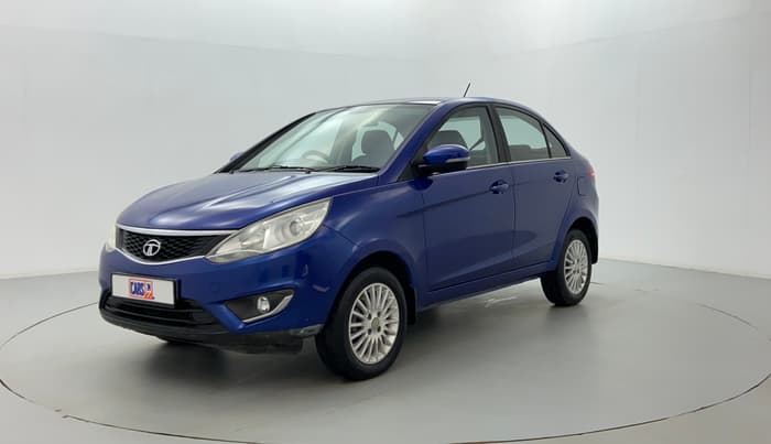 2014 Tata Zest XMS RT, Petrol, Manual, 72,212 km, Left Front Diagonal (45- Degree) View