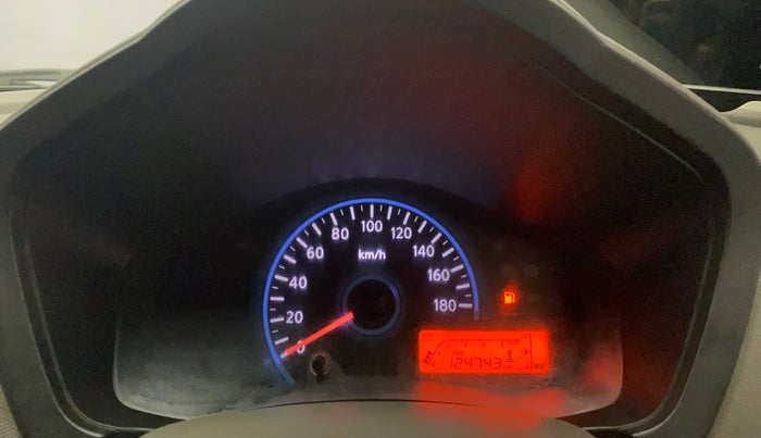 2017 Datsun Redi Go T (O), Petrol, Manual, 1,24,743 km, Odometer Image
