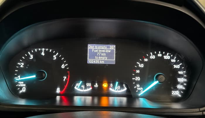 2018 Ford Ecosport TITANIUM 1.5L PETROL, CNG, Manual, 1,02,407 km, Odometer Image