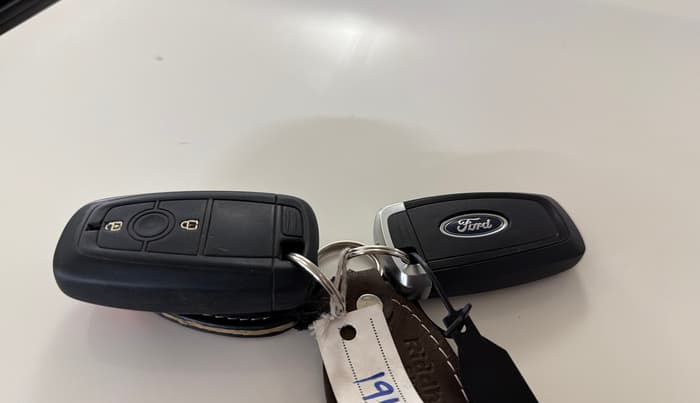 2018 Ford Ecosport TITANIUM 1.5L PETROL, CNG, Manual, 1,02,407 km, Key Close Up