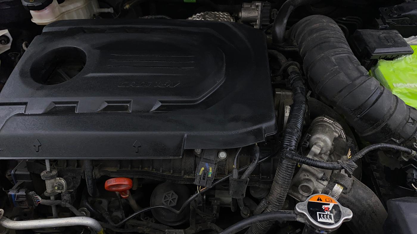 2022 KIA CARENS LUXURY PLUS 1.5 DIESEL AT 6 STR, Diesel, Automatic, 84,964 km, Engine View