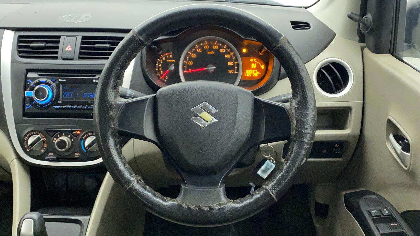 2016 Maruti Celerio VXI AMT, Petrol, Automatic, 59,936 km, Steering Wheel Close Up
