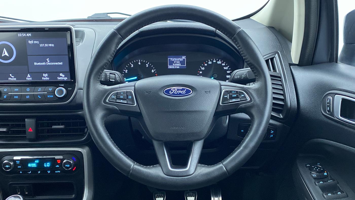 2018 Ford Ecosport 1.5 TITANIUM TI VCT, Petrol, Manual, 39,711 km, Steering Wheel Close Up