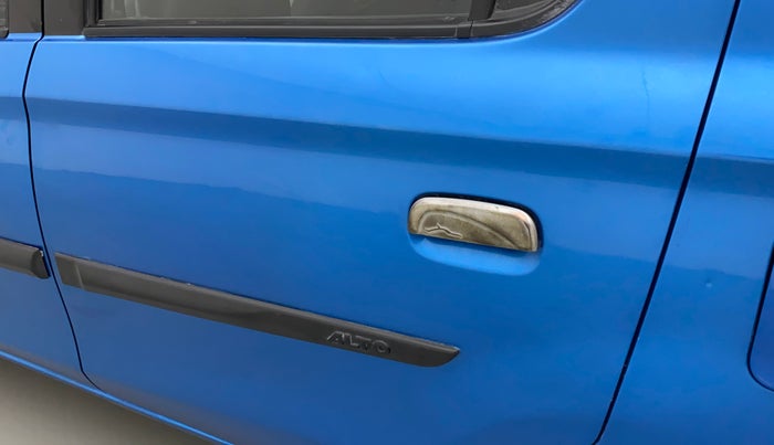 2017 Maruti Alto K10 VXI (O), Petrol, Manual, 1,06,863 km, Rear left door - Minor scratches