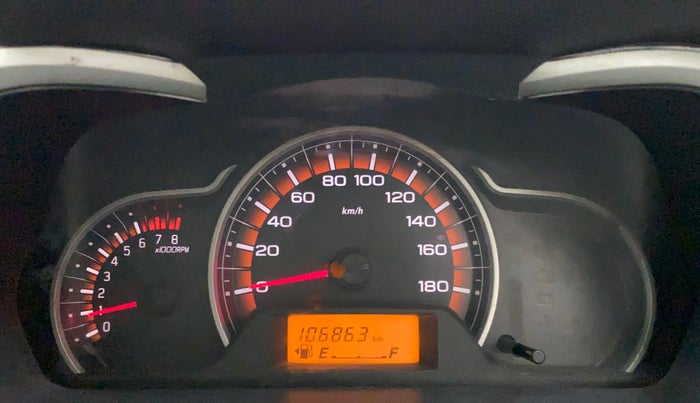 2017 Maruti Alto K10 VXI (O), Petrol, Manual, 1,06,863 km, Instrument cluster - Glass has scratches