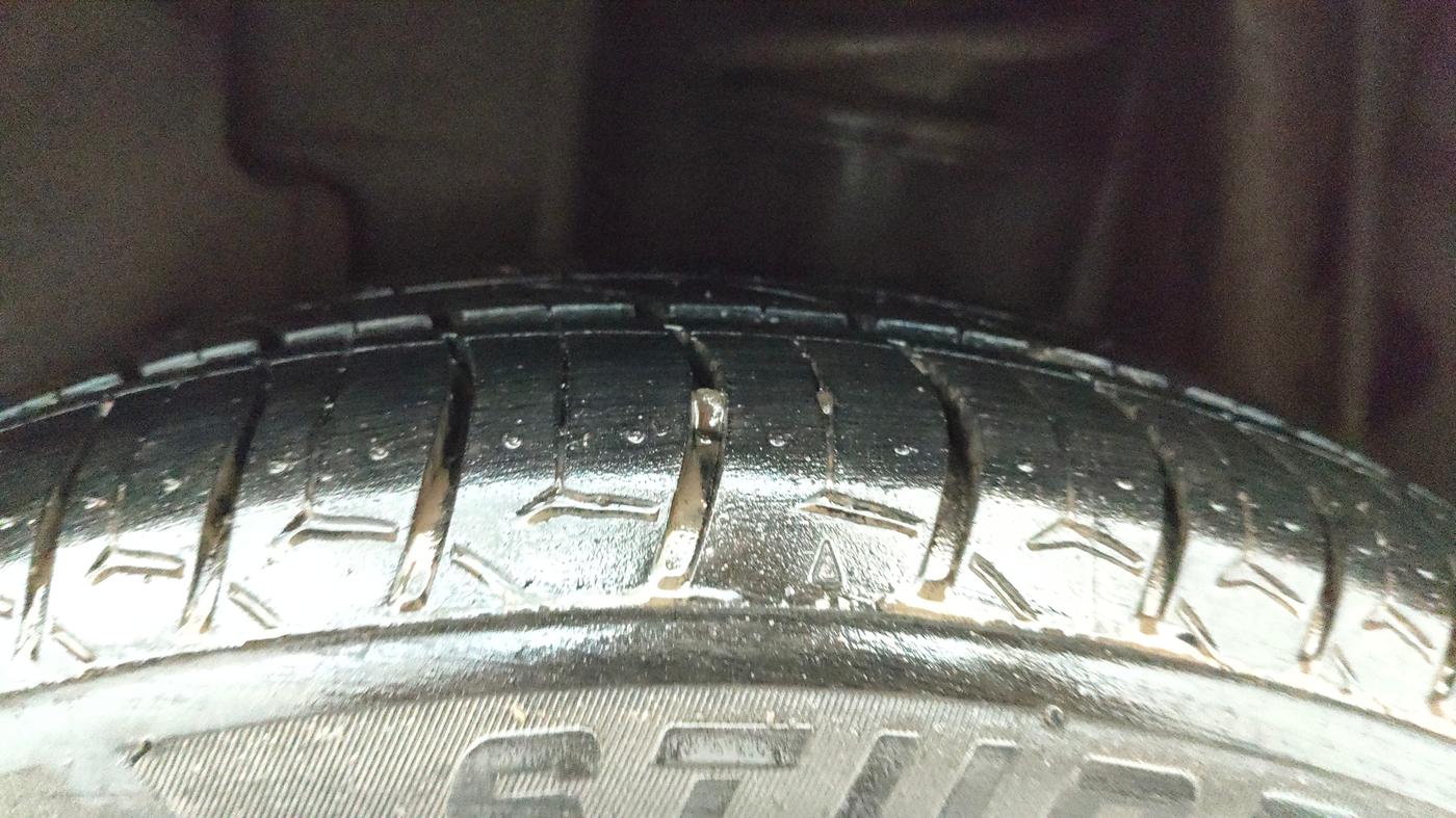 2021 Tata TIGOR XZA PLUS PETROL, Petrol, Automatic, 82,174 km, Left Rear Tyre Tread