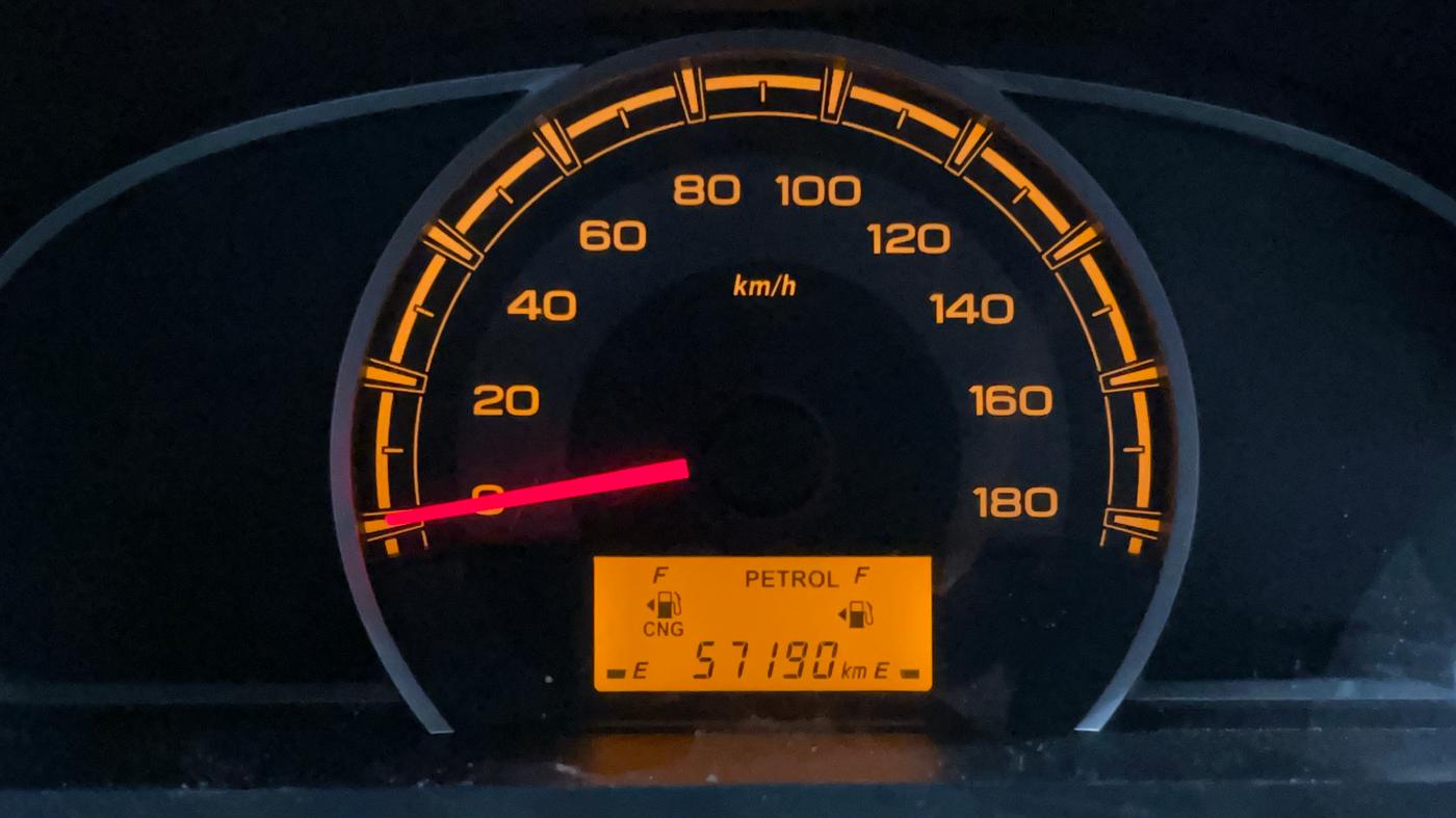 2018 Maruti Alto 800 LXI CNG, CNG, Manual, 57,223 km, Odometer Image