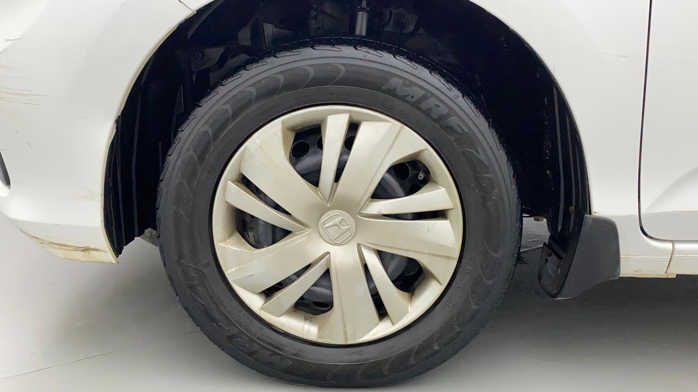 2018 Honda Amaze 1.2L I-VTEC S, CNG, Manual, 1,22,223 km, Left Front Wheel