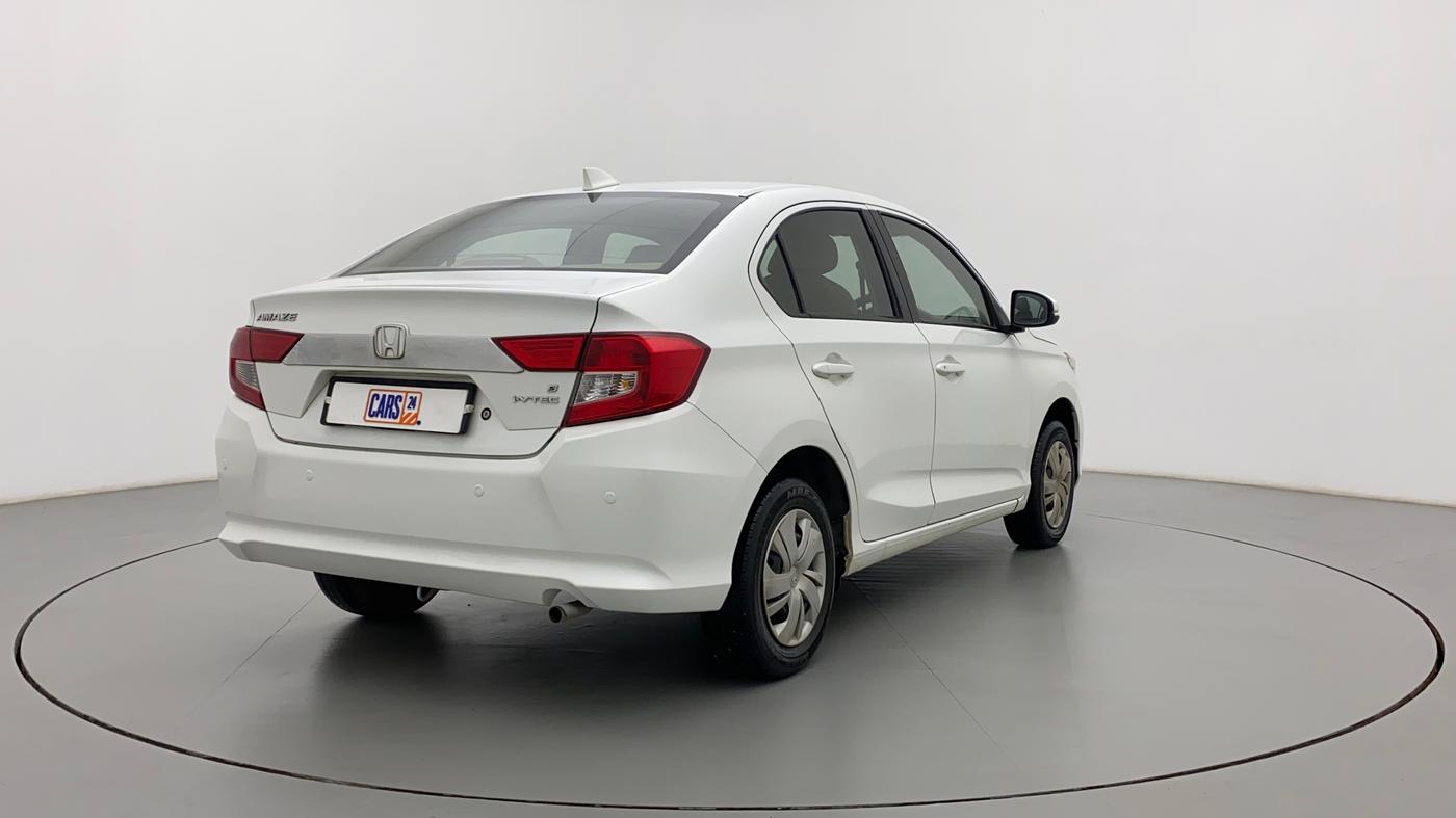 2018 Honda Amaze 1.2L I-VTEC S, CNG, Manual, 1,22,223 km, Right Back Diagonal