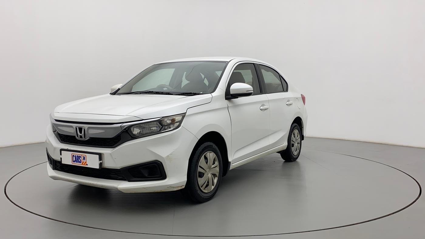 2018 Honda Amaze 1.2L I-VTEC S, CNG, Manual, 1,22,223 km, Left Front Diagonal