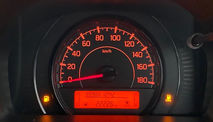 2021 Maruti New Wagon-R 1.0 Lxi (o) cng, CNG, Manual, 22,256 km, Odometer Image