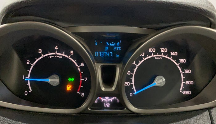 2013 Ford Ecosport TITANIUM 1.5L PETROL AT, Petrol, Automatic, 73,747 km, Odometer Image