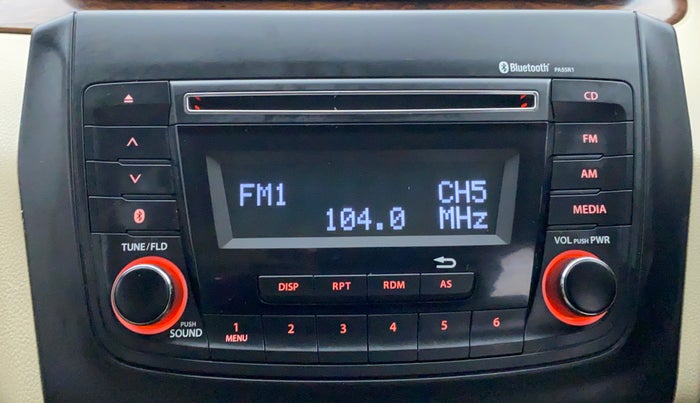 2017 Maruti Dzire VXI, Petrol, Manual, 27,041 km, Infotainment System