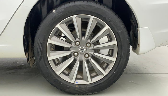 2018 Maruti Ciaz ALPHA 1.5 SHVS PETROL, Petrol, Manual, 55,980 km, Left Rear Wheel