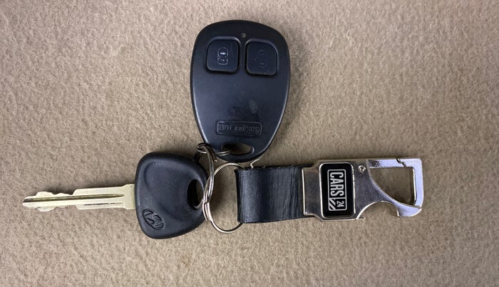 2009 Hyundai i10 SPORTZ 1.2, Petrol, Manual, 1,06,440 km, Key Close Up