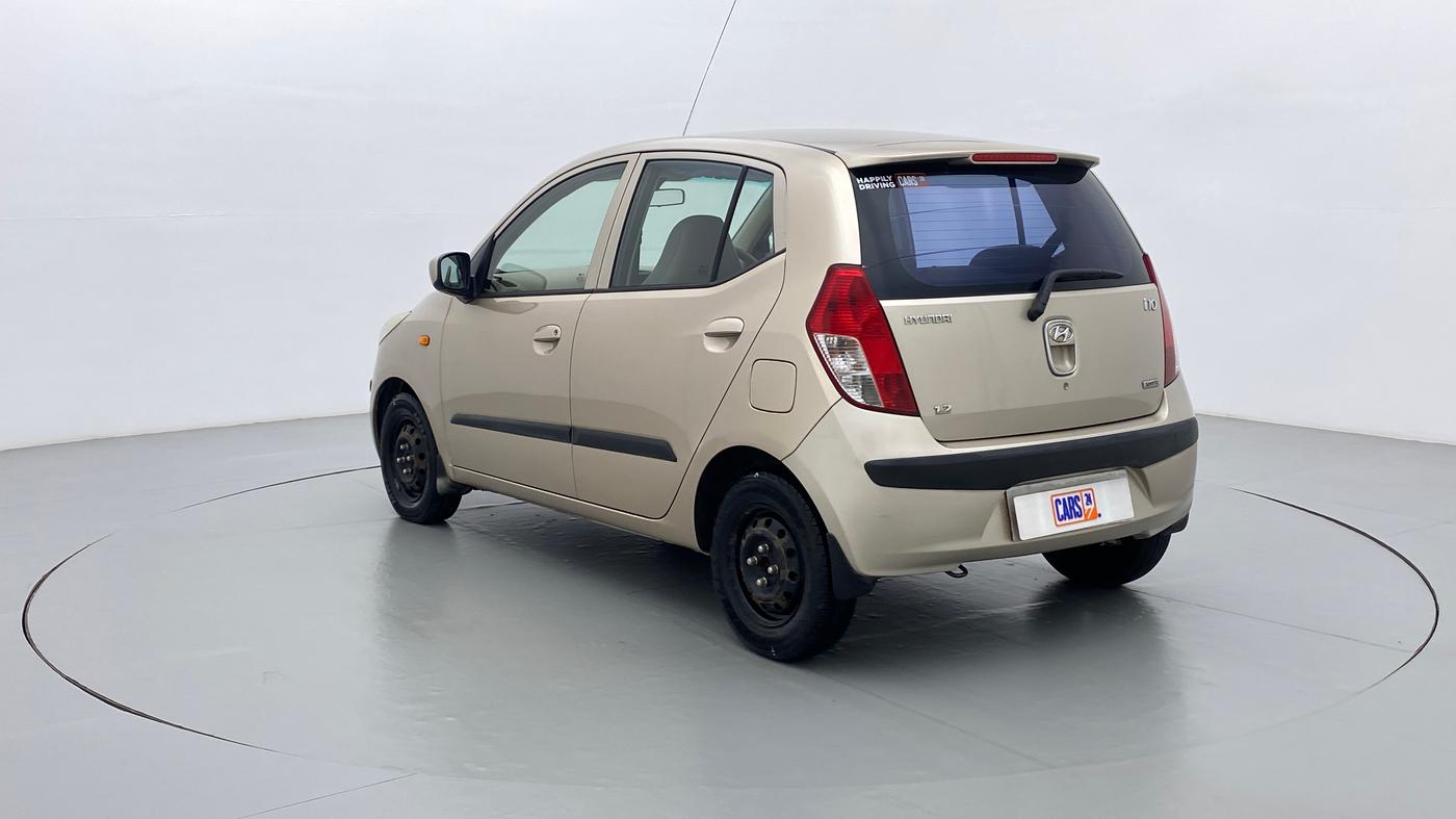 2009 Hyundai i10 SPORTZ 1.2, Petrol, Manual, 1,06,440 km, Left Back Diagonal