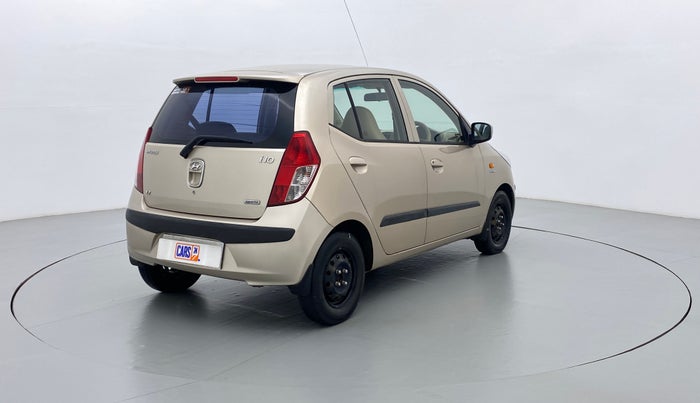 2009 Hyundai i10 SPORTZ 1.2, Petrol, Manual, 1,06,440 km, Right Back Diagonal