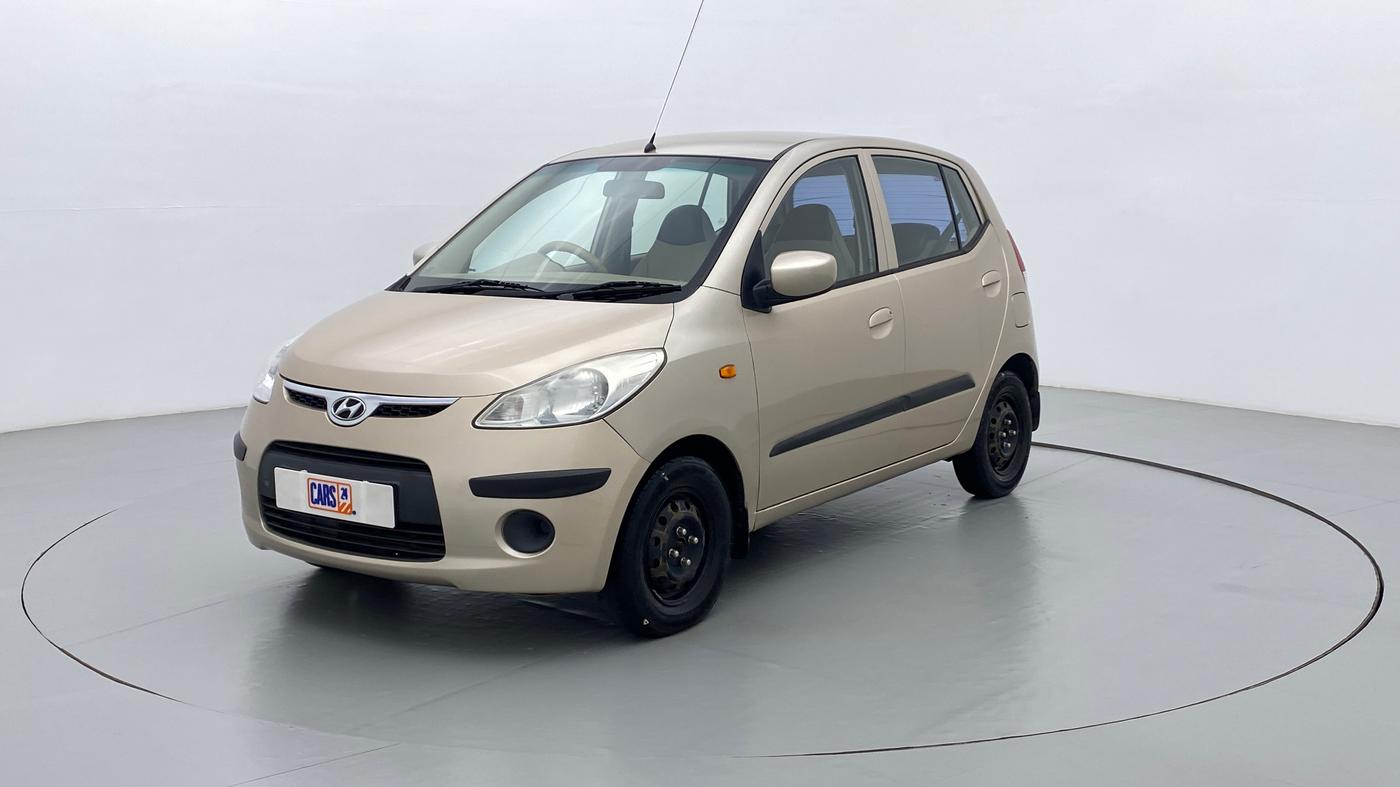 2009 Hyundai i10 SPORTZ 1.2, Petrol, Manual, 1,06,440 km, Left Front Diagonal